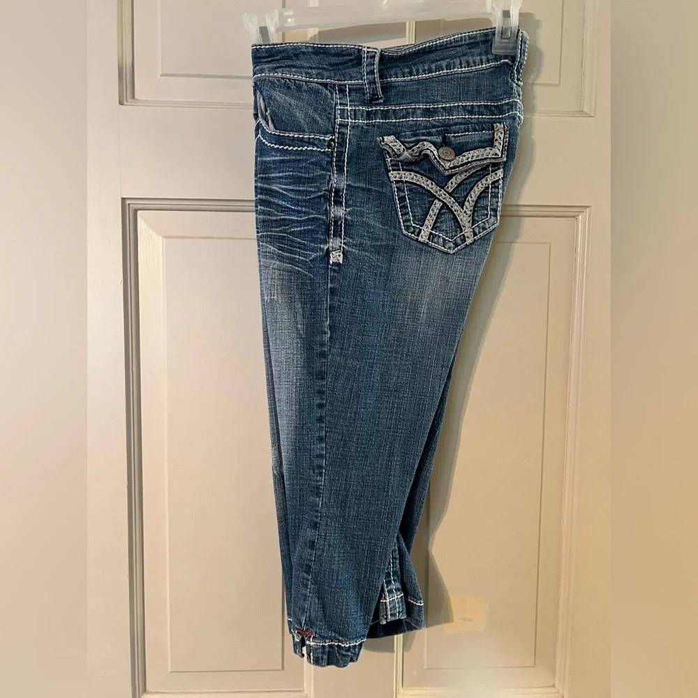 👖💙 Hydraulic capri jeans - size 5/6 - Picture 4 of 8